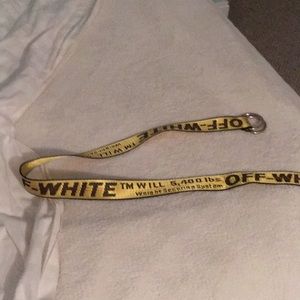 Just wanted to give someone a cool off white belt